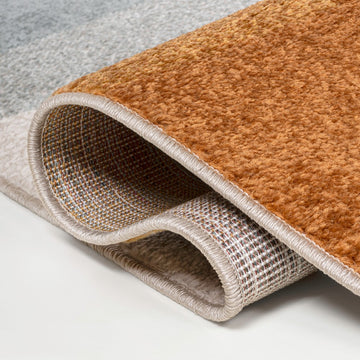 Prism Geometric Striped Area Rug